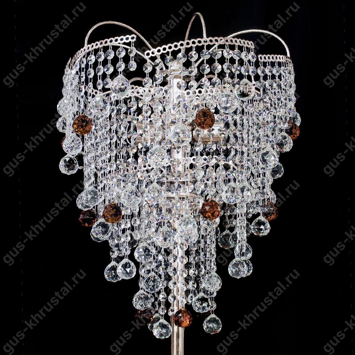 Торшер Виноград Шар-Пирамида 30, цветной